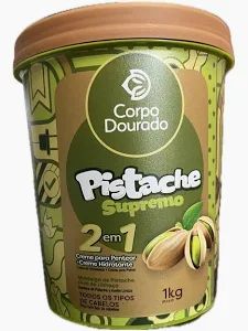 CR TRAT CORPO DOURADO 1kg PISTACHE SUPREM