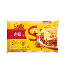 LASANHA SADIA 600G BOLONHESA