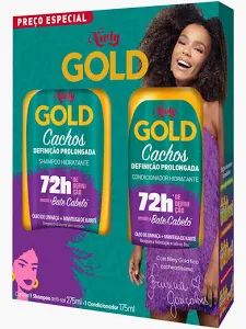 KIT SH/COND NIELY GOLD 275/175ML CACHOS