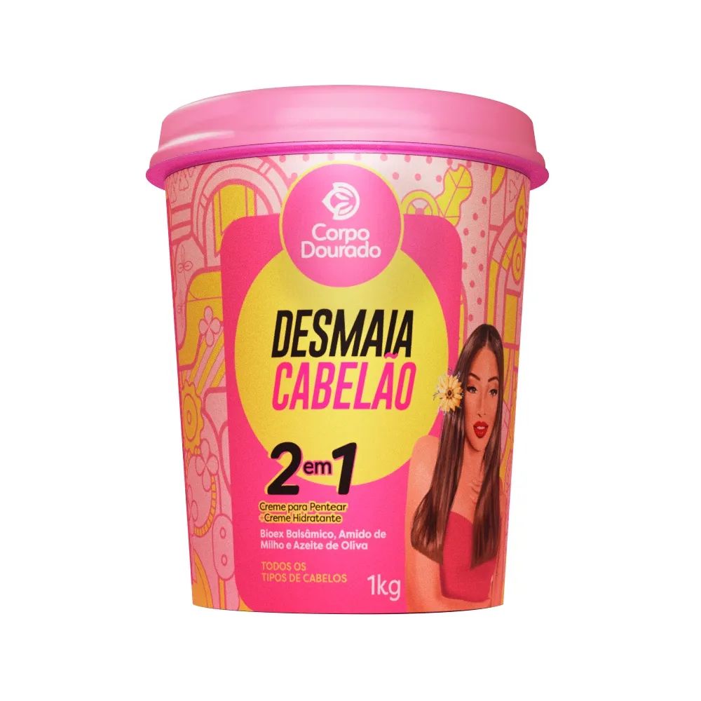 CR TRAT CORPO DOURADO 1kg DESMAIA CAB