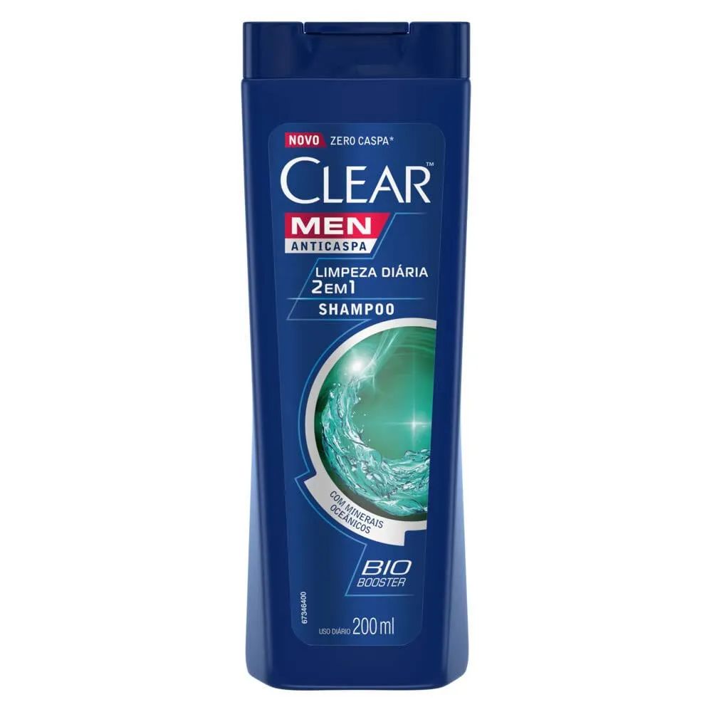 SH CLEAR MEN 200ML 2EM1 LIMP DIA