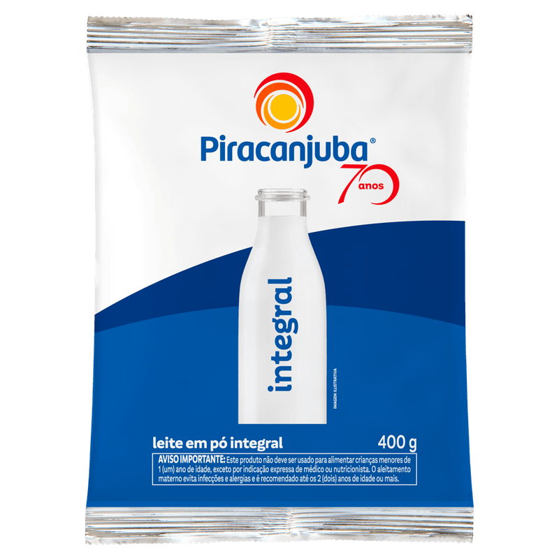 LEITE PO INTEG PIRACANJUBA 400G