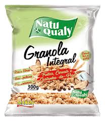 GRANOLA NATUQUALY 300G FRUT CERAIS C/ CAST PARA