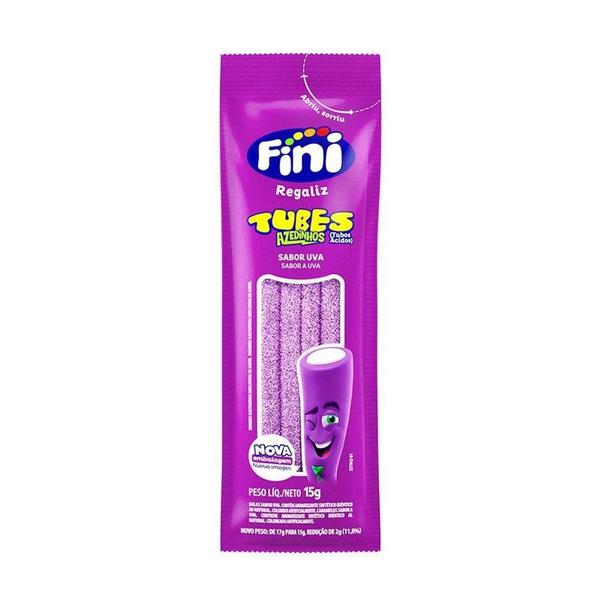 BALA GELAT FINI TUBES 15G UVA CITRICAS