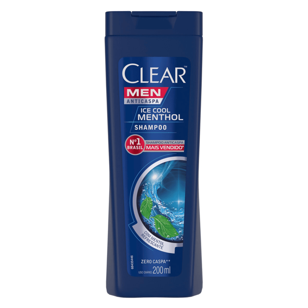SH CLEAR MEN 200ML MENTHOL