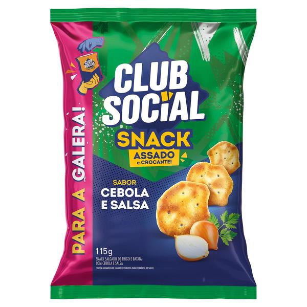 BISC CLUB SOCIAL SNACK 115G CEBOLA SALSA