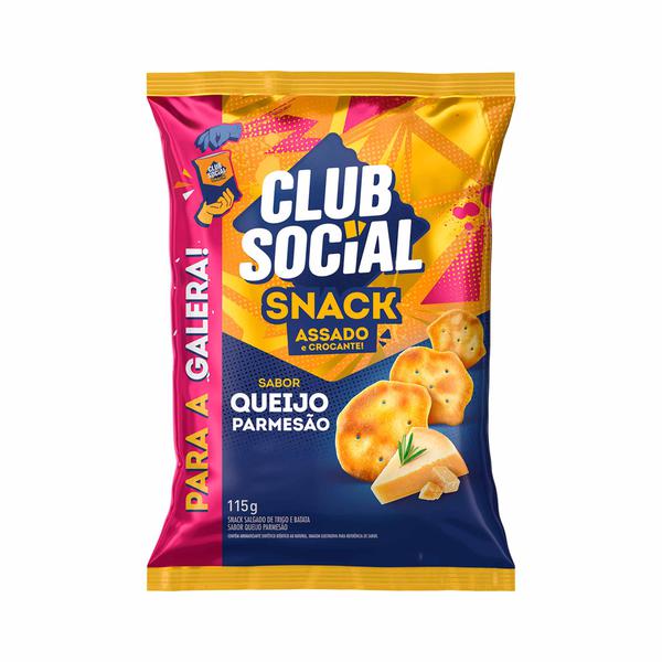 BISC CLUB SOCIAL SNACK 115G PARMESAO