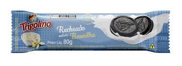 BISC RECH TRIGOLINO 80G BAUNILHA