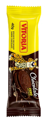 BISC RECH VITORIA 40G CHOC