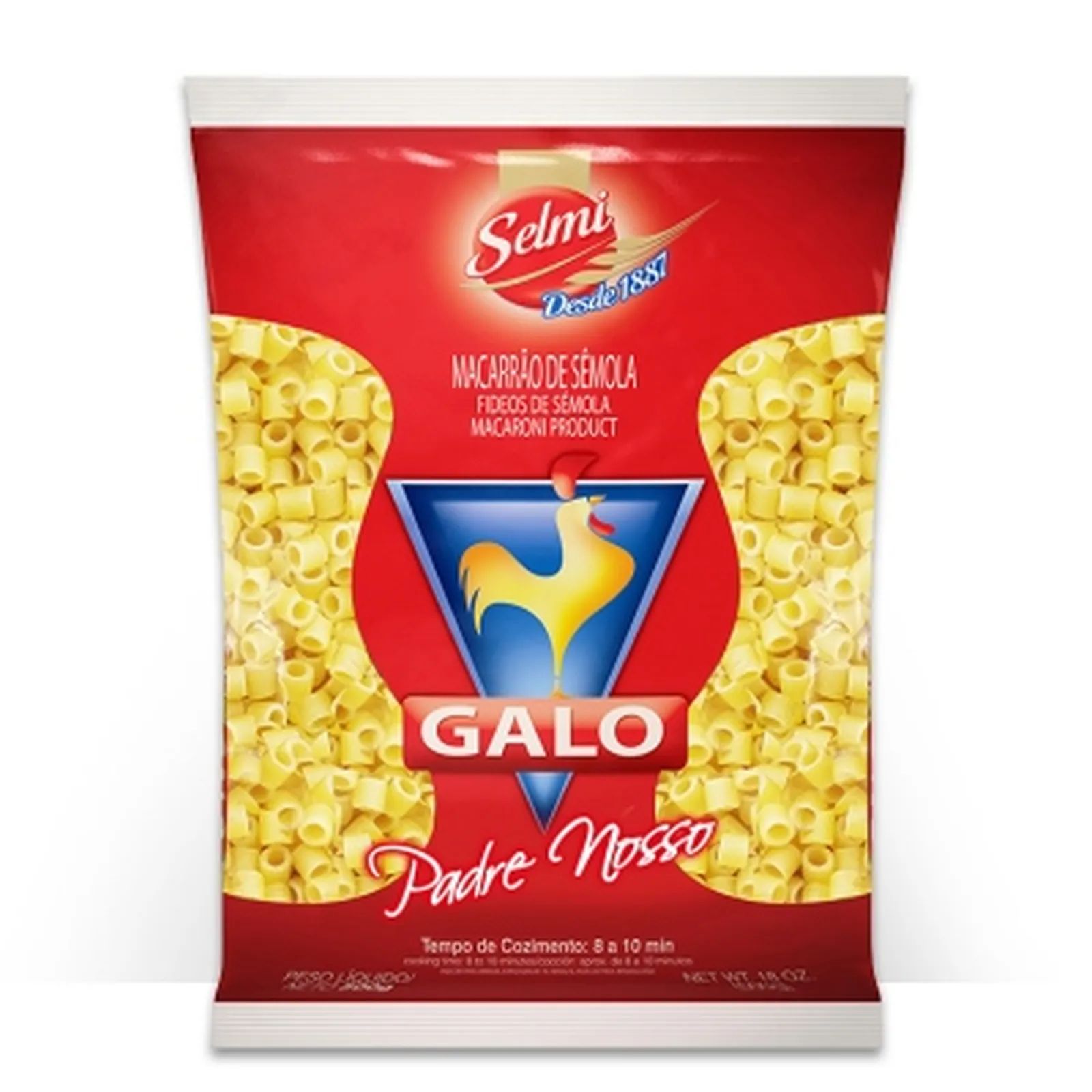 MAC SEMOLA GALO 500G PADRE NOSSO
