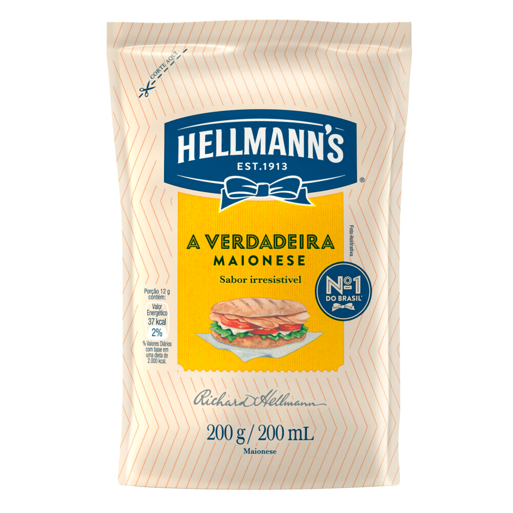 MAIONESE HELLMANNS SC 200G
