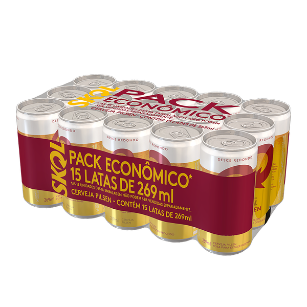 CERV SKOL PILSEN LT 269ML PACK