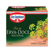 CHA DR OETKER 20G ERVA DOCE