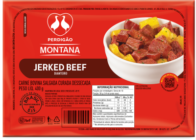 CHARQUE JERKED BEEF PERDIGAO 400G