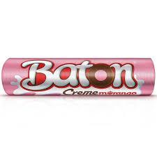 CHOC GAROTO BATON 16G MORANGO C/ CREME