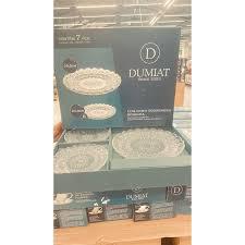 CONJ 7 PRATOS SOBREMESA VD MILAN TRANSP