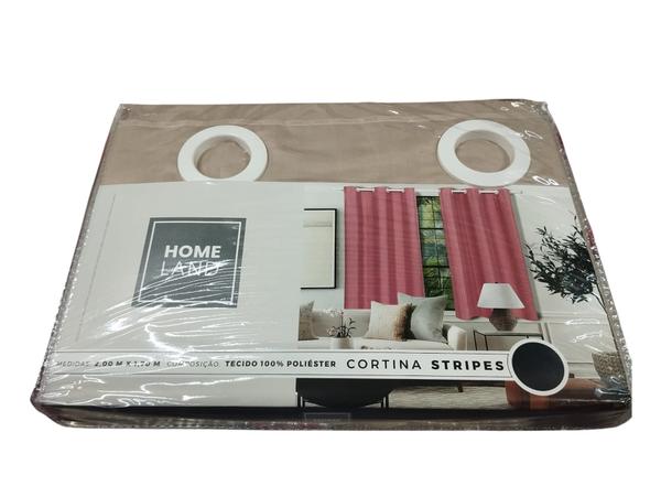 CORTINA STRIPES BURDAYS 2X1,7CM SORT