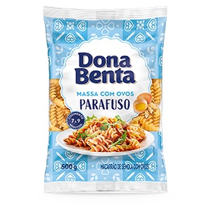 MAC C/OVOS DONA BENTA 500G PARAFUSO