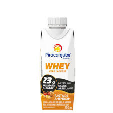 BEB LACTEA WHEY PIRACANJUBA 250ML A 23G AMENDOIM