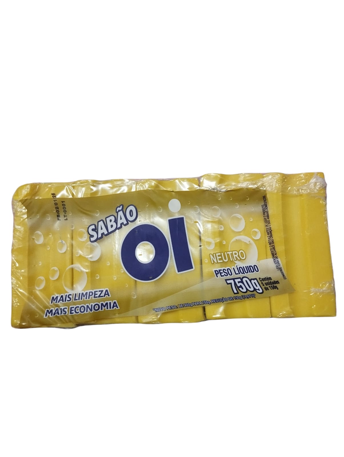 SABAO PEDRA OI 5X150G NEUTRO