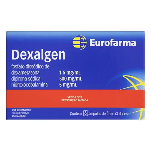 DEXALGEN SOL INJ C/6 AMP