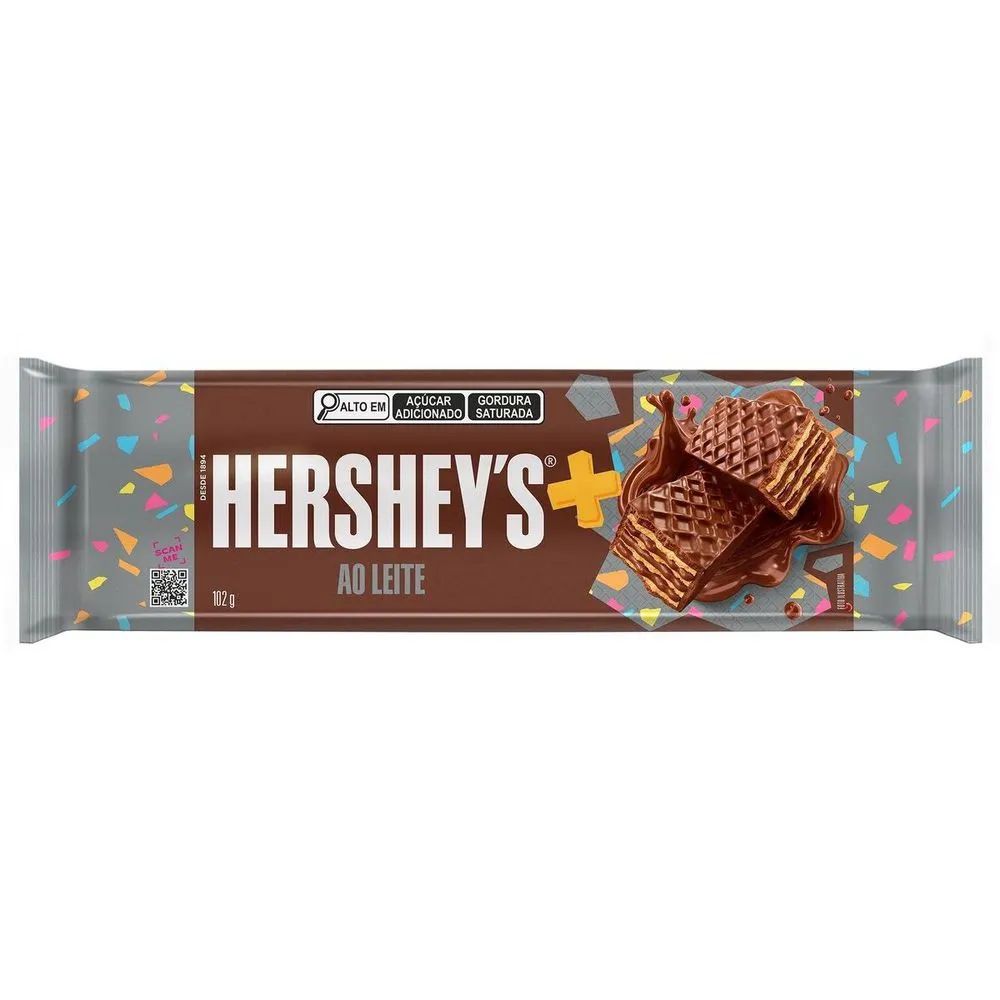 WAFER HERSHEYS 102G AO LEITE