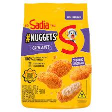EMPAN FGO NUGGETS SADIA 300G CROCANTE