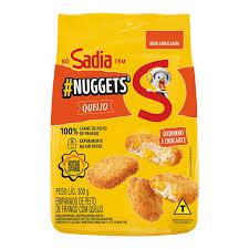 EMPAN FGO NUGGETS SADIA 300G QUEIJO