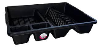 ESCORREDOR DE PRATOS PRETO