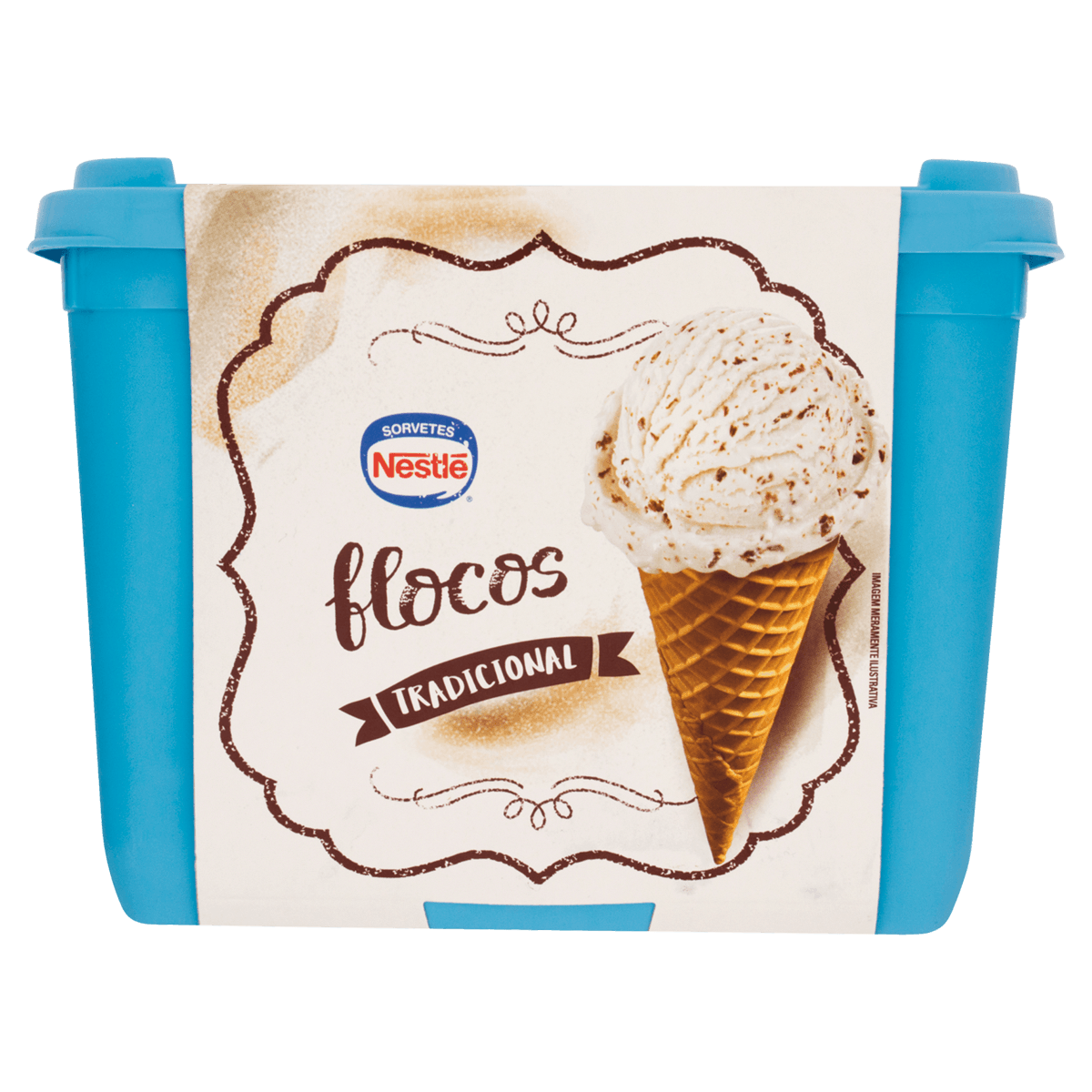 SORVETE NESTLE 1,5L FLOCOS