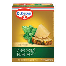 CHA DR OETKER 15G ABACAXI E HORTE