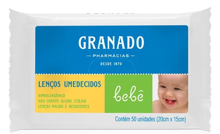 LENCO UMED GRANADO BEBE C/50UN TRAD