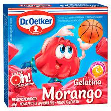 GELATINA DR OETKER 20G MORANGO
