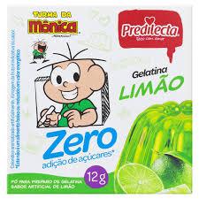 GELATINA PO ZERO PREDILECTA 12G LIMAO