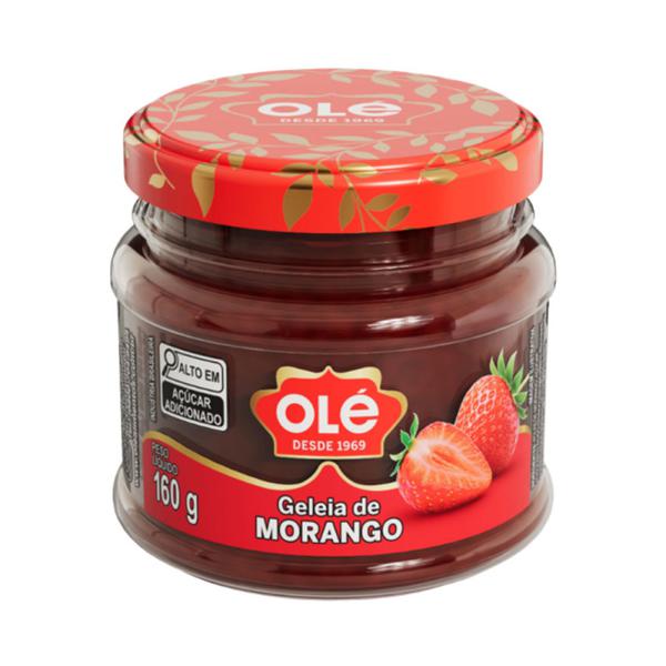 GELEIA OLE PT 160G MORANGO