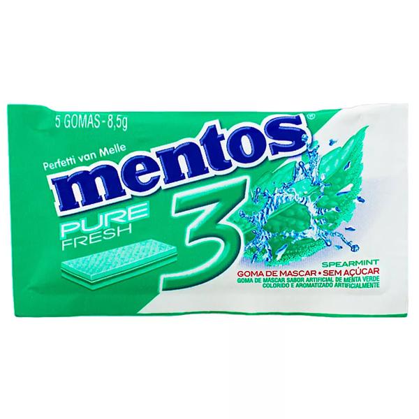 GOMA MASCAR MENTOS 3L 8,5G SPEARMINT