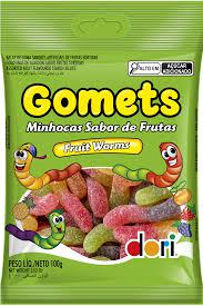 GOMETS DORI SM 100G MINHOCA SAB FRT