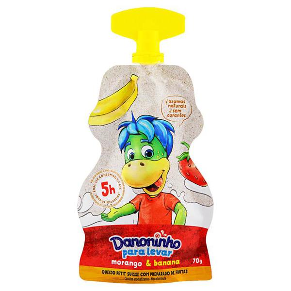 IOG DANONE POUCH 70G MOR/BANAN