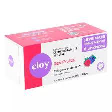 KIT SAB CLOY BARRA HID SORT 480G RED FRUITS