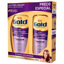 KIT SH/COND NIELY GOLD 275/175ML LISO PROLONGADO