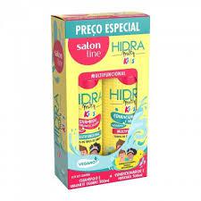 KIT SH/COND SOS SALON LINE 300ML HIDRATA KIDS