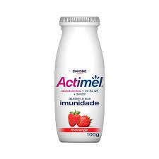 LEITE FERM ACTIMEL 100G MORANGO