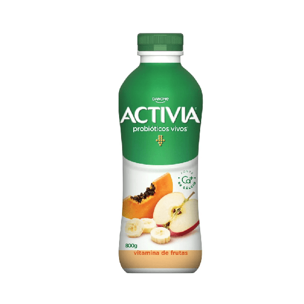 LEITE FERM ACTIVIA 800G VITAMINA FRUTAS