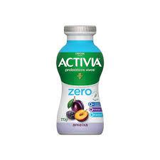 LEITE FERM ACTIVIA ZERO LACT 170G AMEIXA
