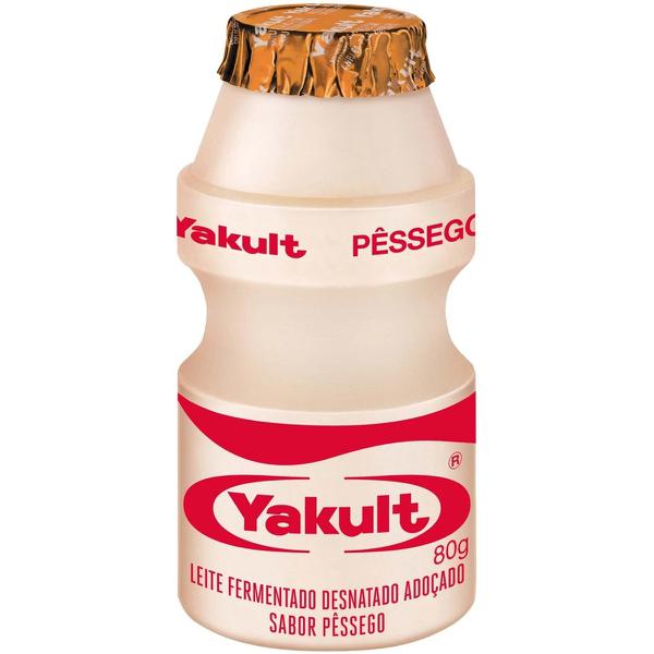 LEITE FERM YAKULT 80G PESSEGO
