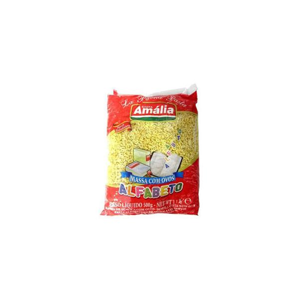 MAC C/OVOS AMALIA 500G ALFABETO