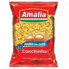 MAC C/OVOS AMALIA 500G CONCHINHA