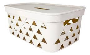 ORGANIZADOR C/TAMPA TRIANGULOS 6,8L