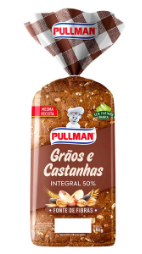 PAO INTEG PULLMAN 450G GRAOS CAST