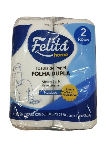 PAPEL TOALHA FELITA FL DUPLA C/50
